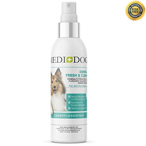 Medidog Dental Fresh&amp;Clean Dentalspray für Hunde und Katzen zur